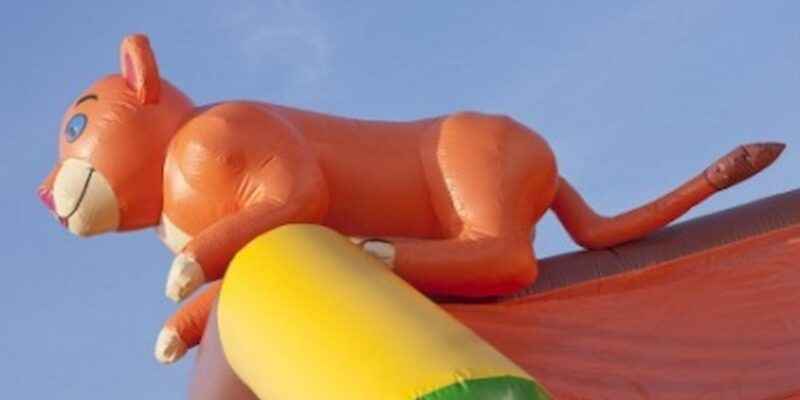 inflatable lions